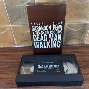 Dead Man Walking VHS 1995 Academy Screener FYC Sean Penn Susan Sarandon Polygram